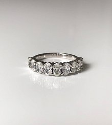 9-stone Oval Diamond Ring 